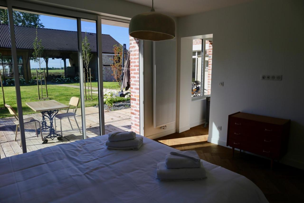 Гостевой дом La Grange Du Veld Teteghem-Coudekerque-Village Экстерьер фото